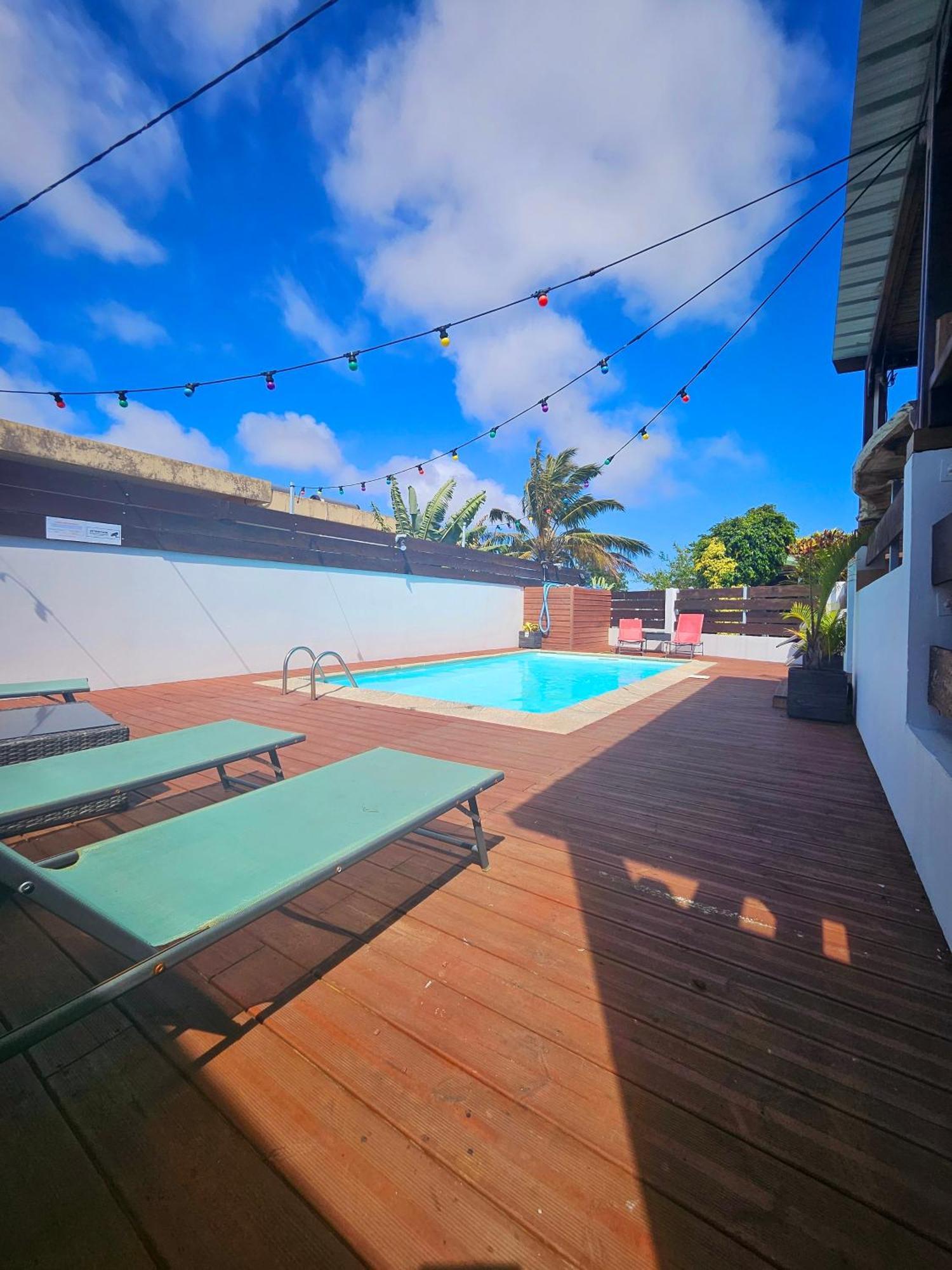Les Bungalows Du Chateau D'O Petite Île エクステリア 写真