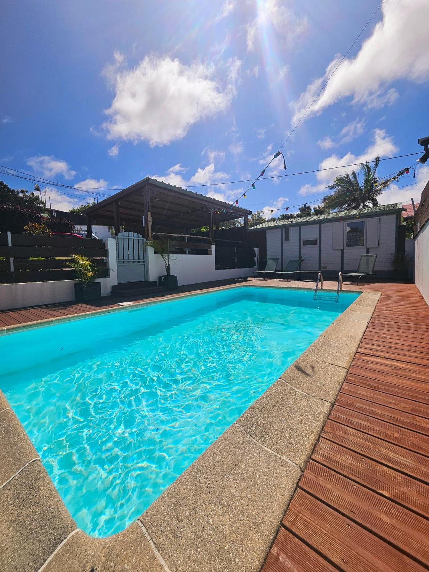 Les Bungalows Du Chateau D'O Petite Île エクステリア 写真